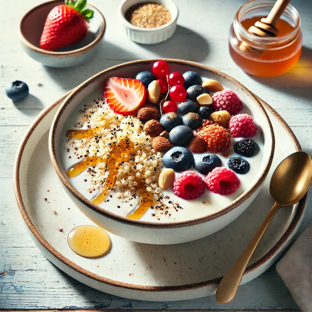 quinoa breakfast bowl