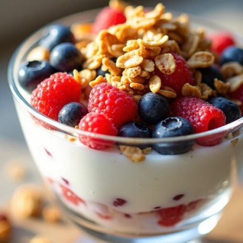 greek yogurt protein parfait