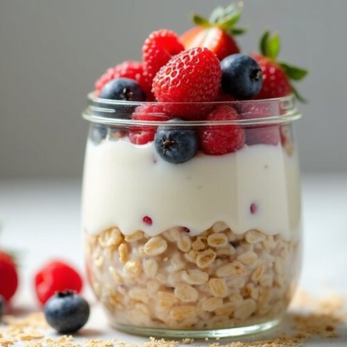 protein packed overnight oats