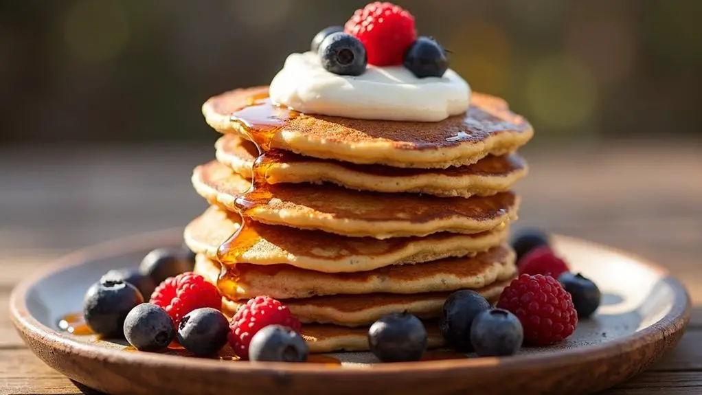 protein pancakes for breakfast