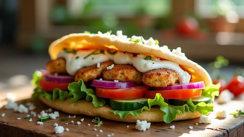 quick delicious greek pitas