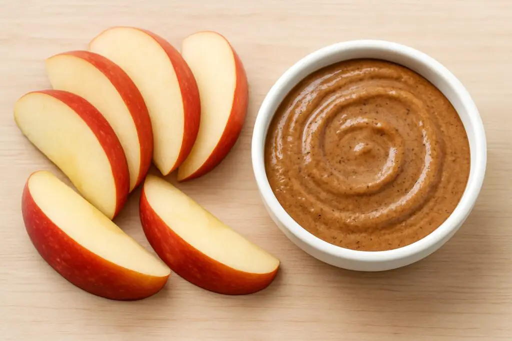 Apple with Almond Butter
