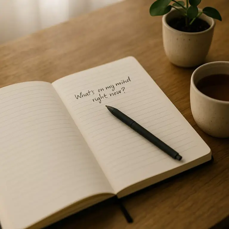 Daily Journal Prompts to Reduce Stress and Anxiety